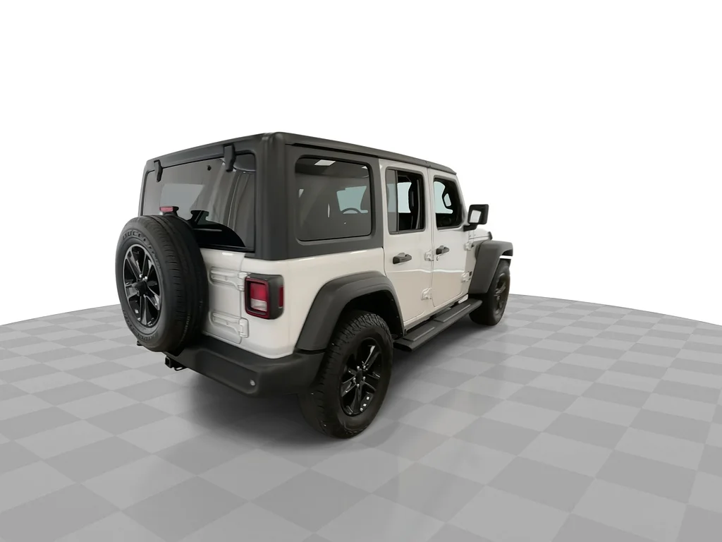 Used 2021 Bright White Clear Coat Jeep Willys image 9