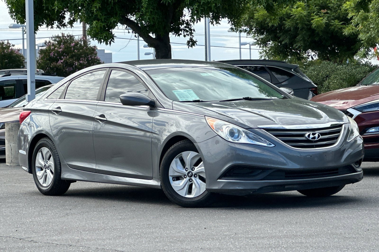 Used 2014 Hyundai Sonata GLS with VIN 5NPEB4AC6EH811442 for sale in Modesto, CA