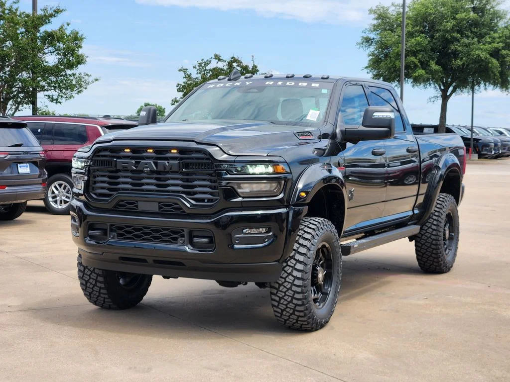 New 2026 Diamond Black Crystal Pearl-Coat Exterior Paint RAM Big Horn Rocky Ridge image 2