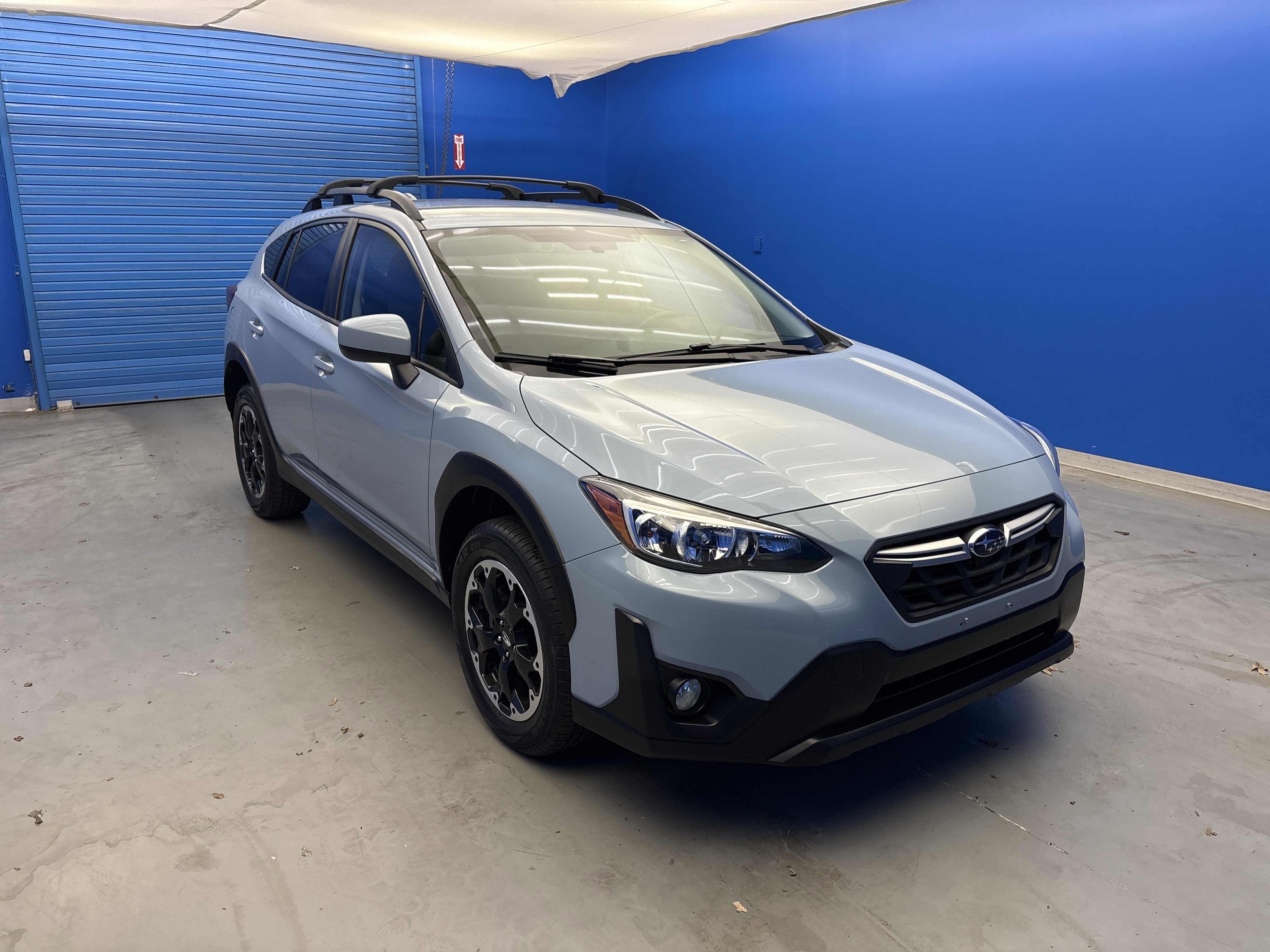 Used 2021 Cool Gray Khaki Subaru Premium image 2