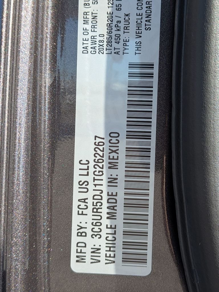 New 2026 Granite Crystal Metallic Clear-Coat Exterior Paint RAM Big Horn image 29