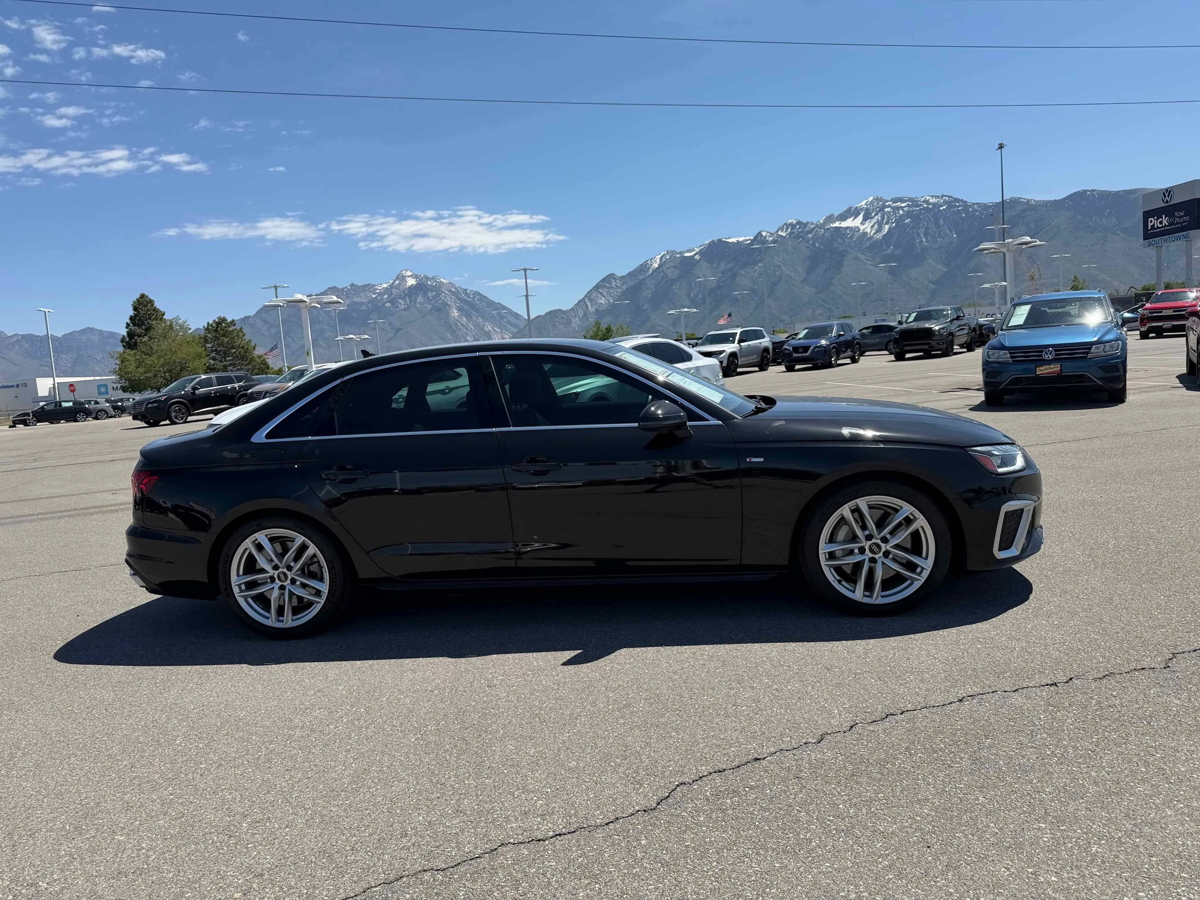 Used 2023 Black Metallic Audi S line Premium Plus image 8