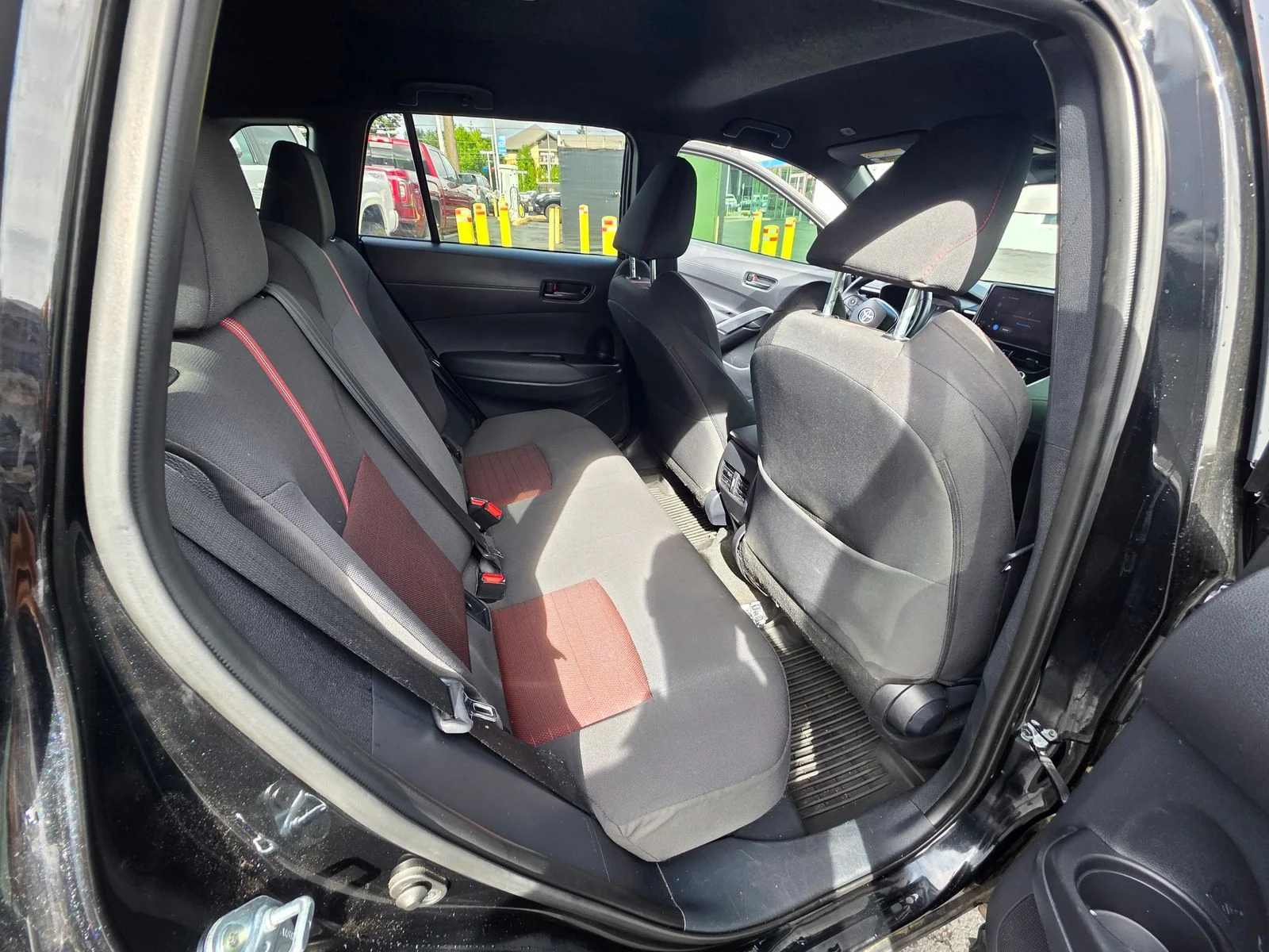 Used 2025 Jet Black Toyota Hybrid Nightshade image 14