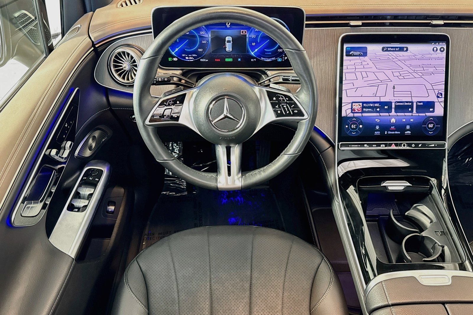 Certified Used 2023 Obsidian Black Metallic Mercedes-Benz EQE 350 image 21