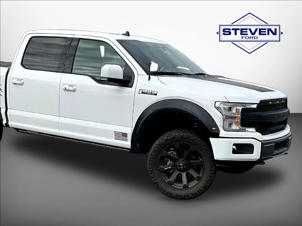 Used 2019 White Ford Lariat image 1