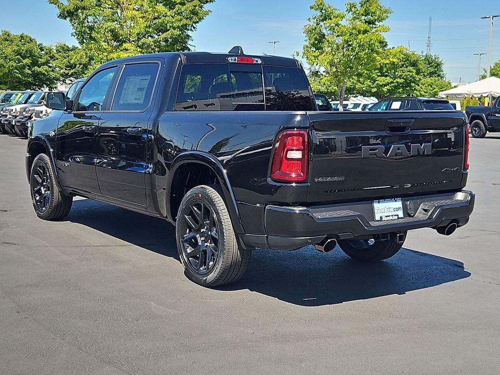 New 2026 Diamond Black Crystal Pearl-Coat Exterior Paint RAM Laramie image 4