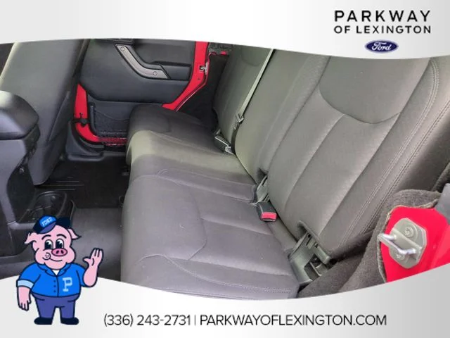 Used 2016 Red Jeep Unlimited Sport image 26