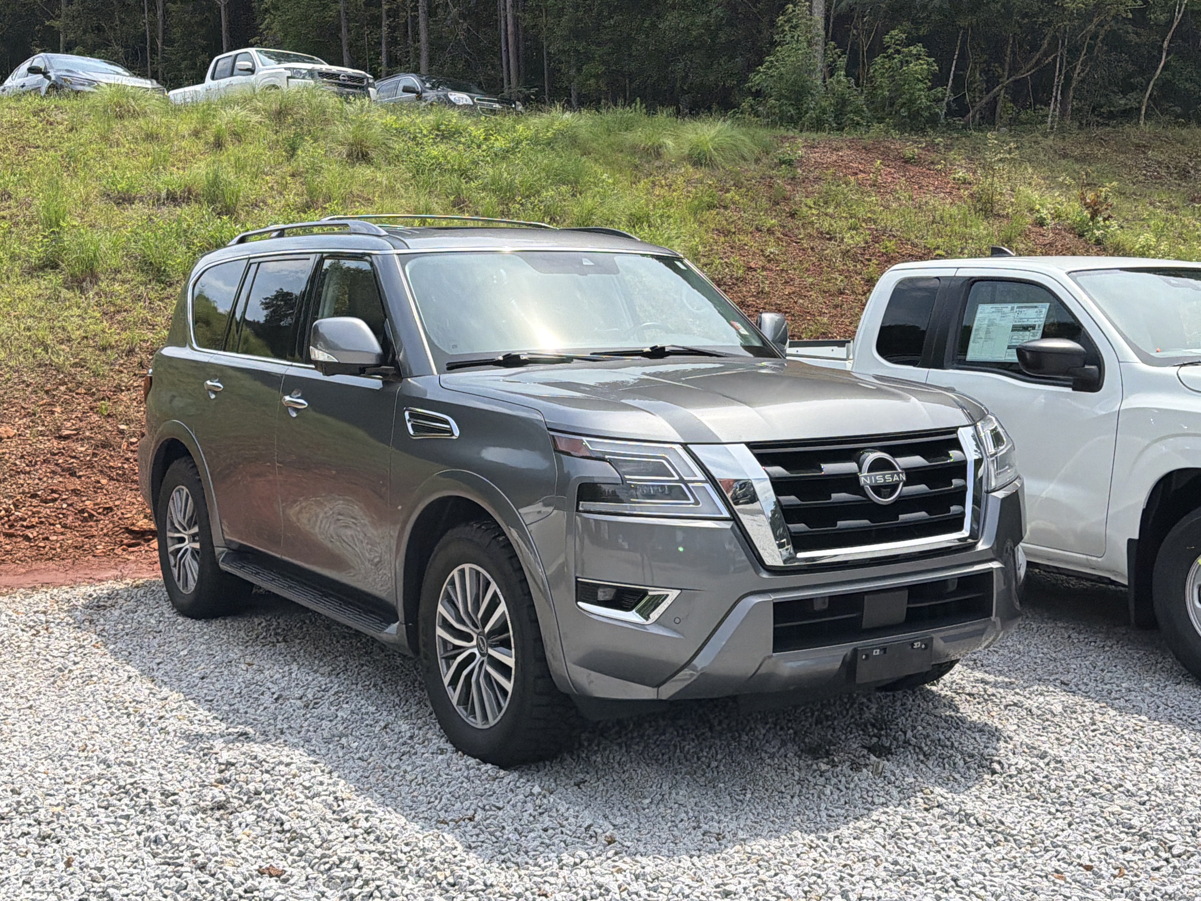 Used 2023 Gun Metallic Nissan SL image 1