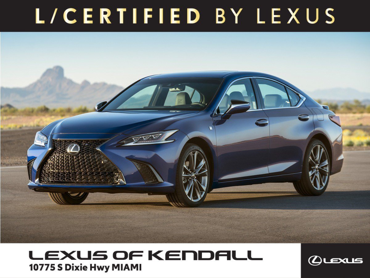 Used 2019 Ultra White Lexus ES 350 F SPORT image 1