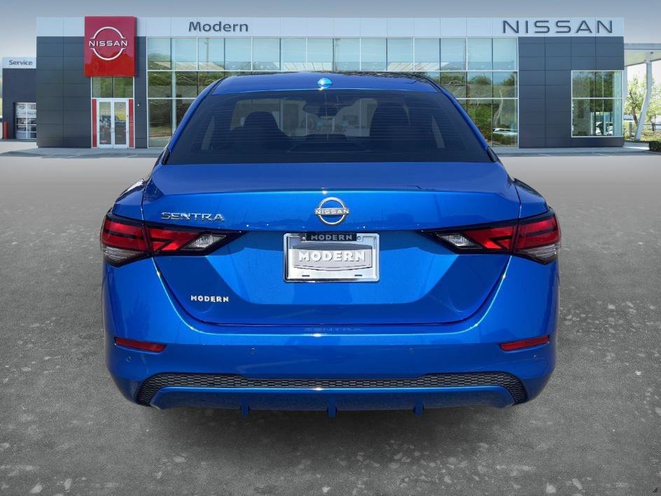 Used 2025 Electric Blue Metallic Nissan SV image 6