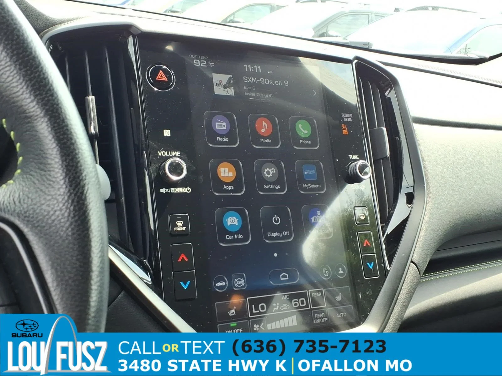 Used 2024 Crystal Black Silica Subaru Onyx Edition image 10