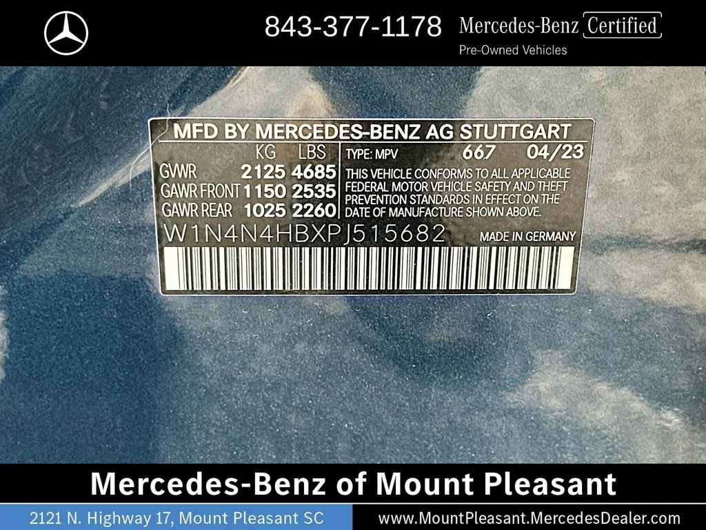 Certified Used 2023 Denim Blue Metallic Mercedes-Benz GLA 250 image 32