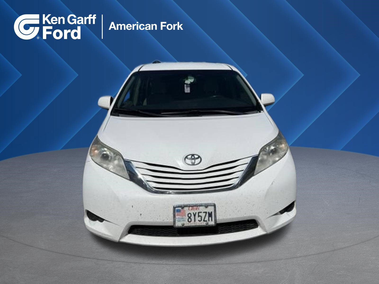 Used 2015 Super White Toyota LE AAS image 1