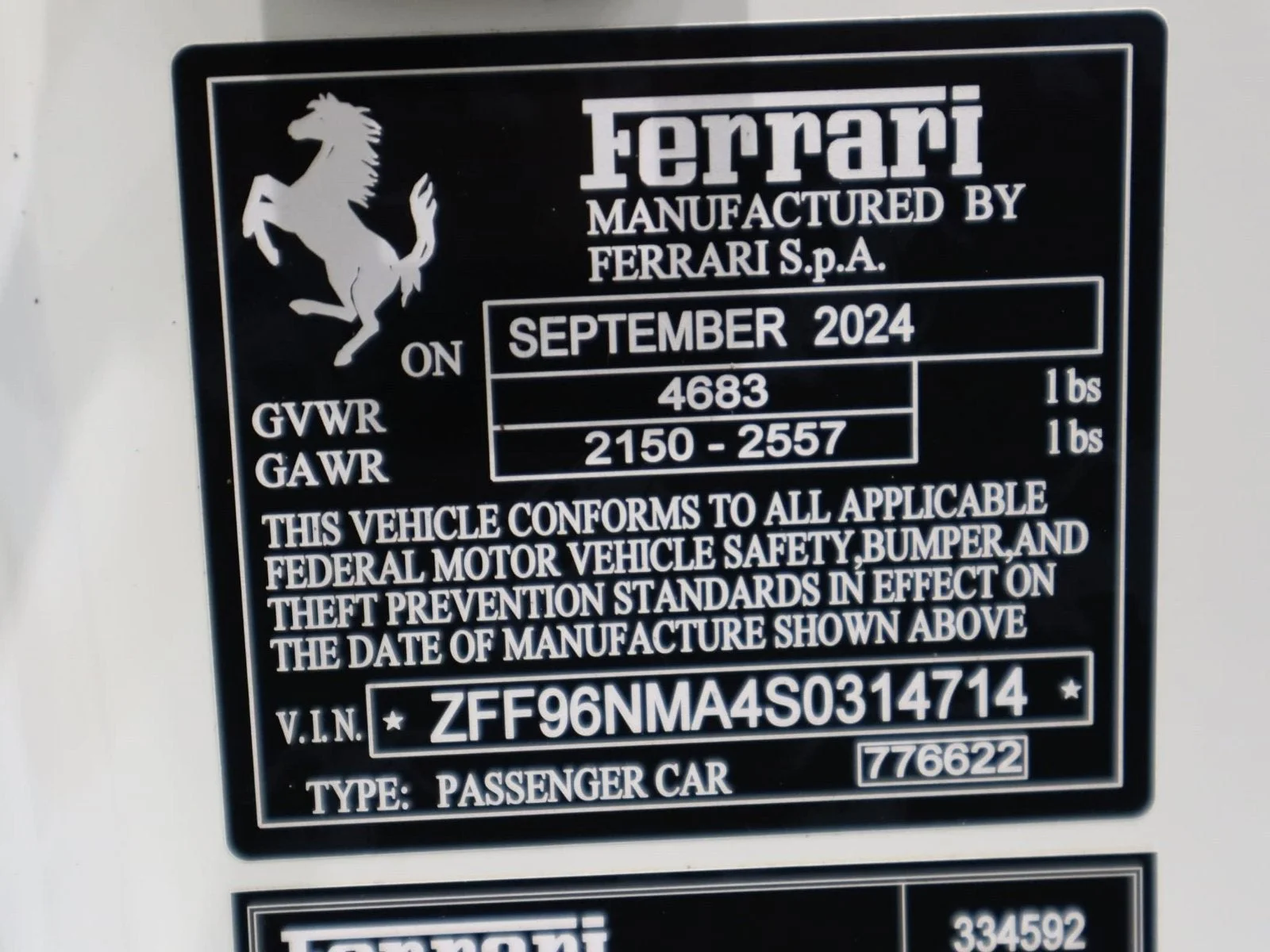 Certified Used 2025 Bianco Avus Ferrari  image 31