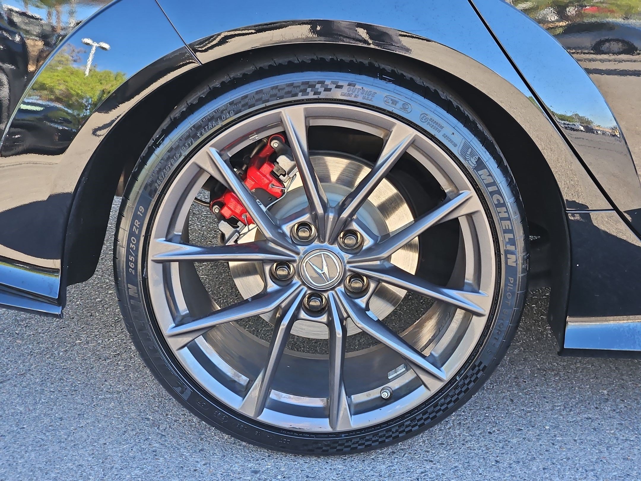 Certified Used 2025 Black Acura Type S image 12