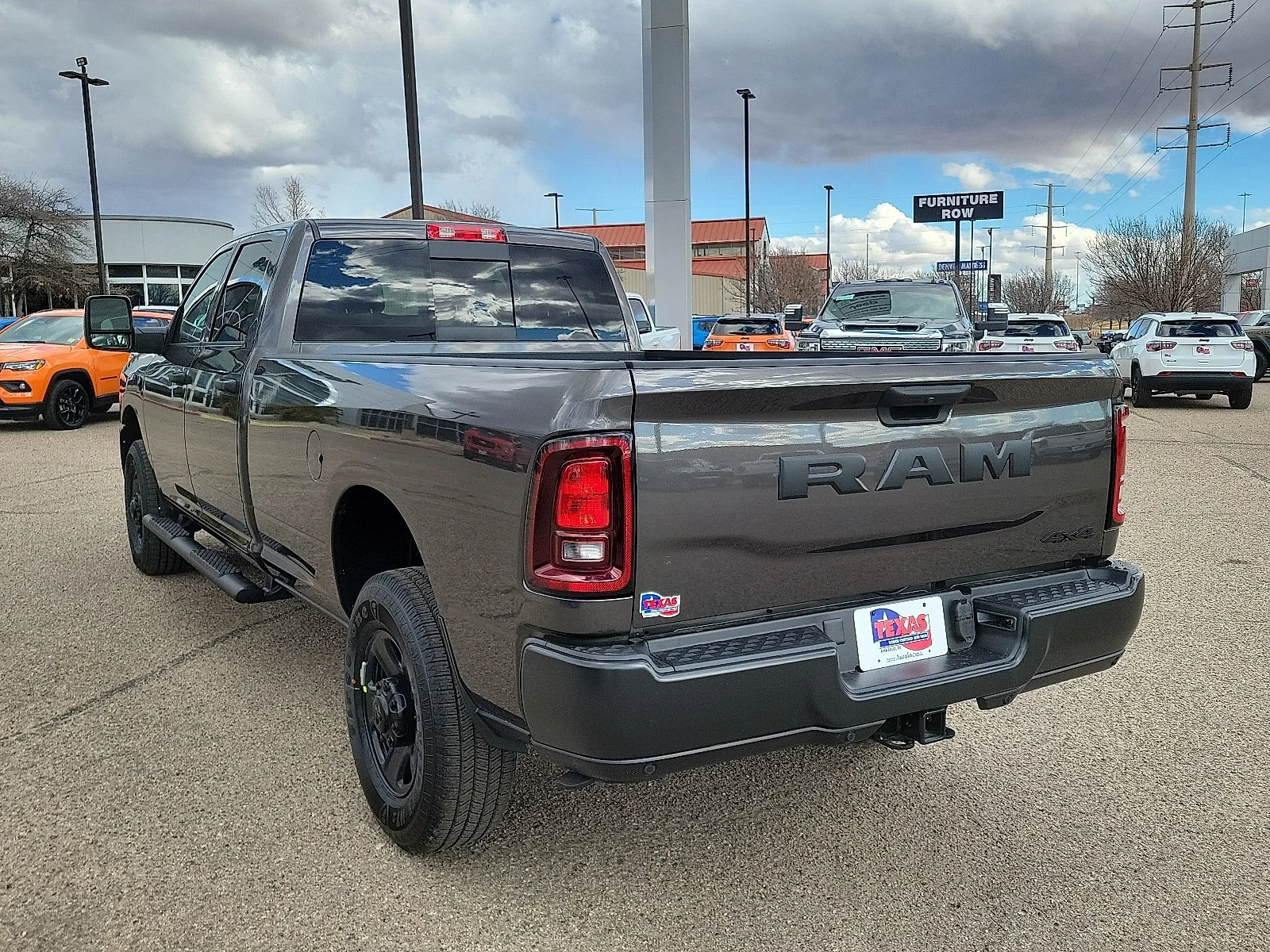 New 2026 PAU Granite Cry Ram TRADESMAN CREW CAB 4X4 8