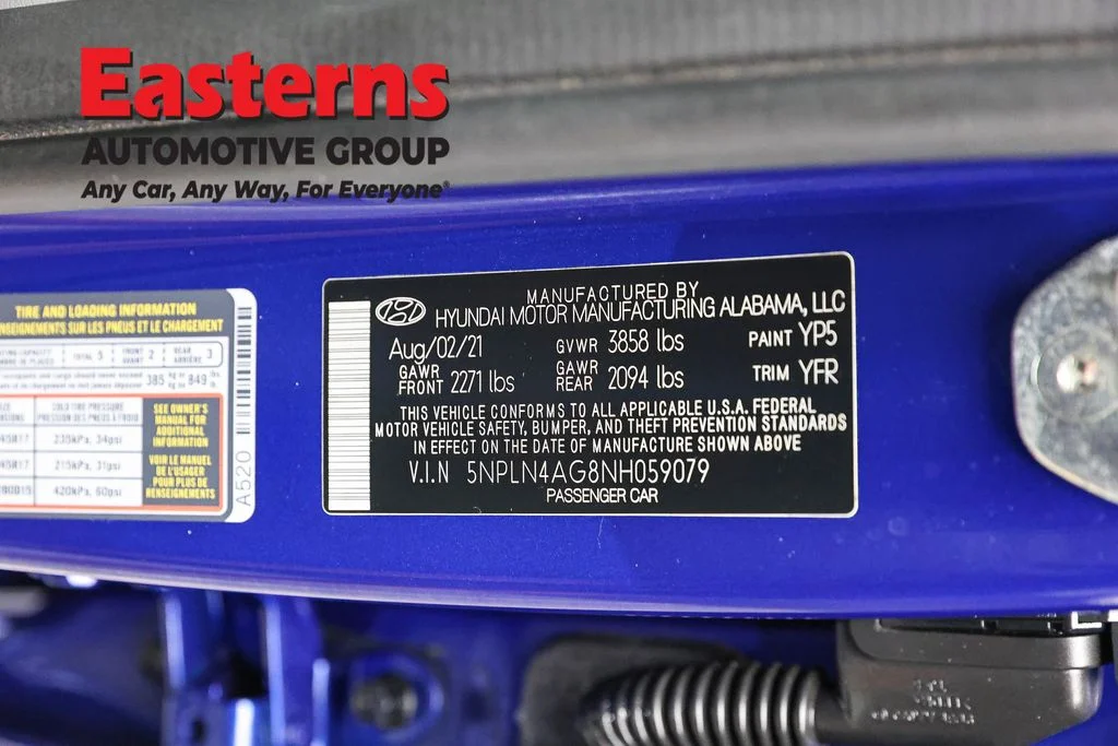 Used 2022 Blue Hyundai SEL image 35