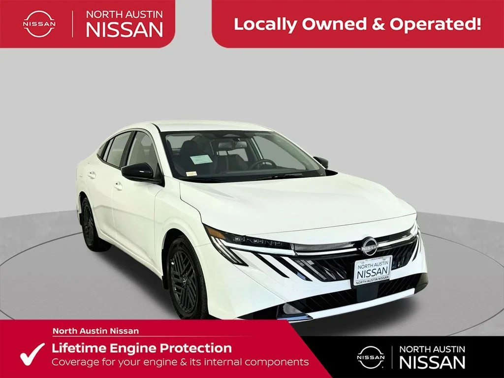 New 2026 White Nissan SV image 1