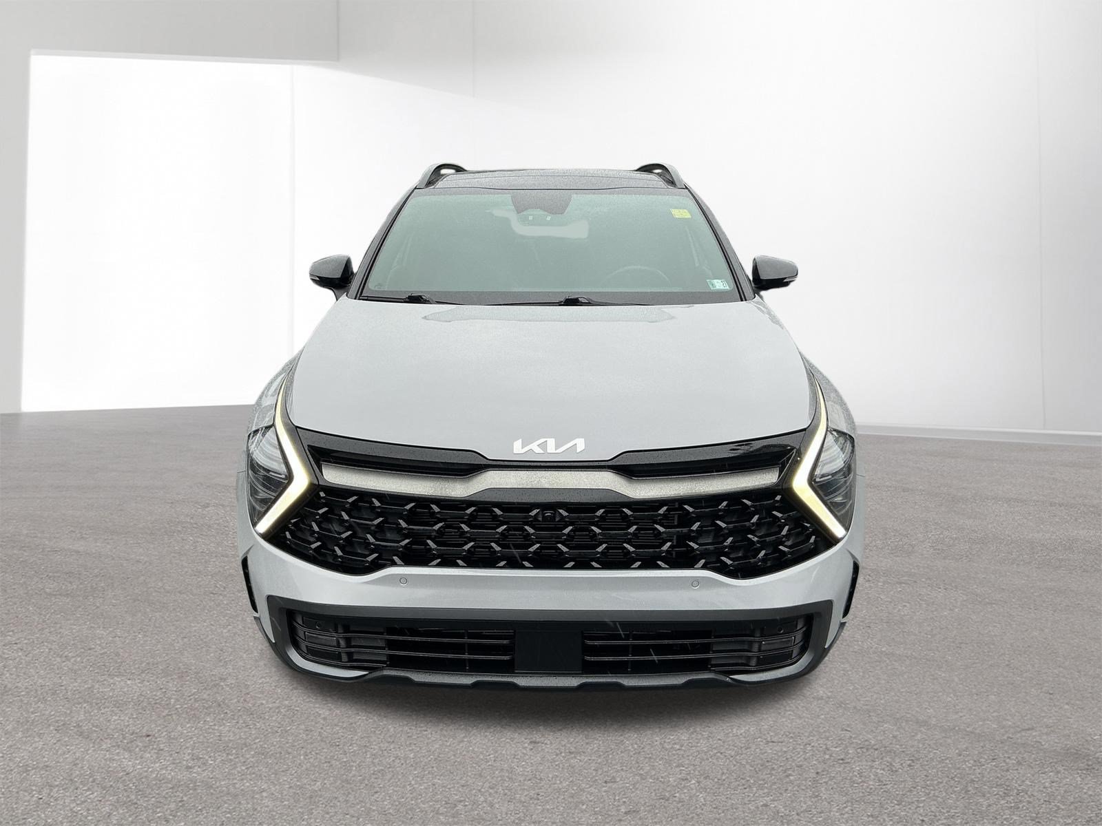 Certified Used 2024 Wolf Gray/Ebony Black Roof Kia X-Pro Prestige image 8