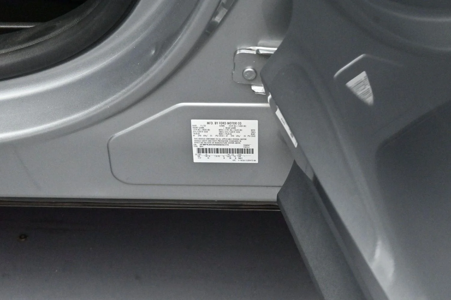 Used 2022 Iconic Silver Ford Titanium image 42