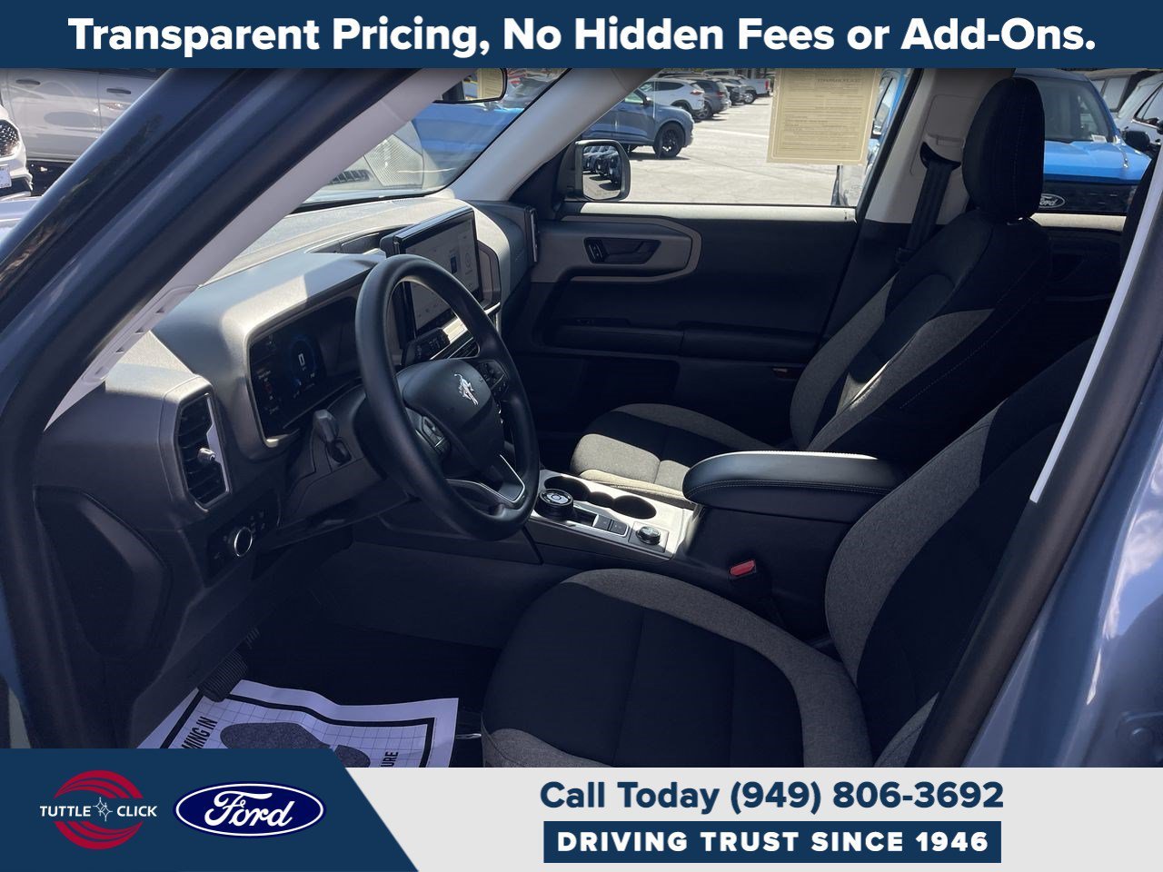 Certified Used 2025 Azure Gray Ford Big Bend image 18