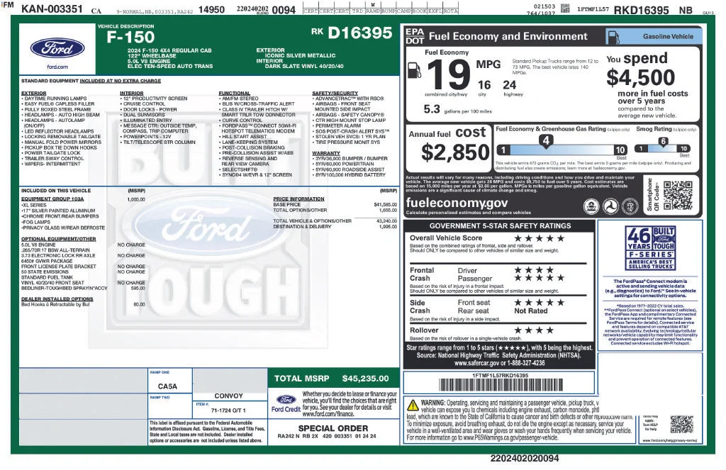 Used 2024 Silver Ford XL image 31