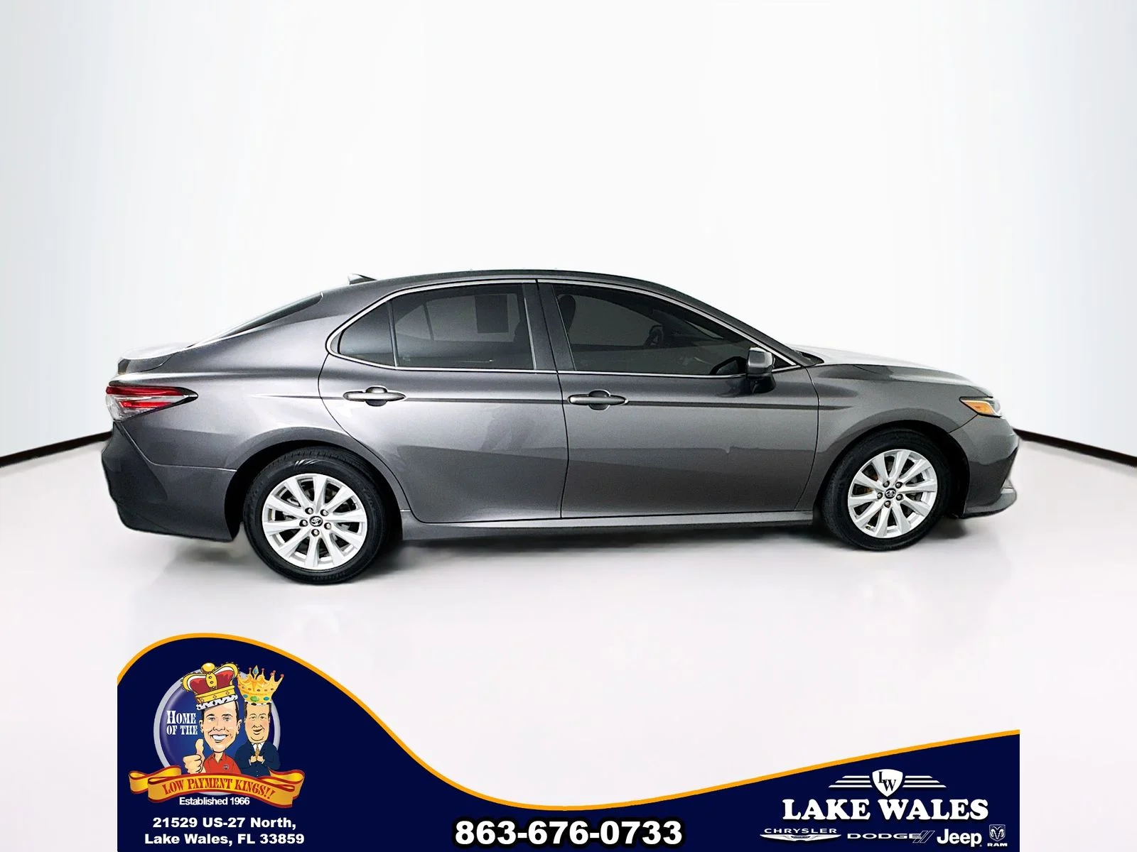 Used 2019 Gray Toyota LE image 8