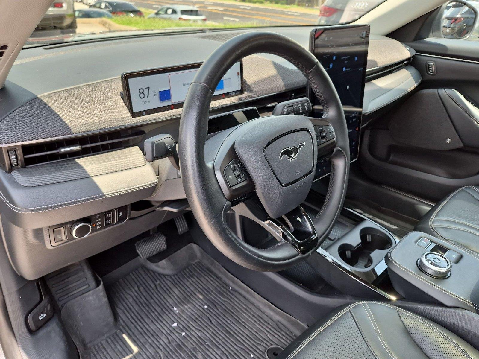 Used 2023 Carbonized Gray Metallic Ford Premium image 19