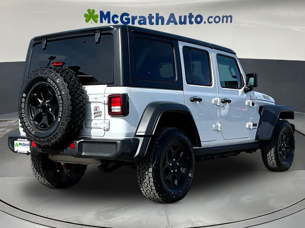 Used 2023 White Jeep Willys 4xe image 8