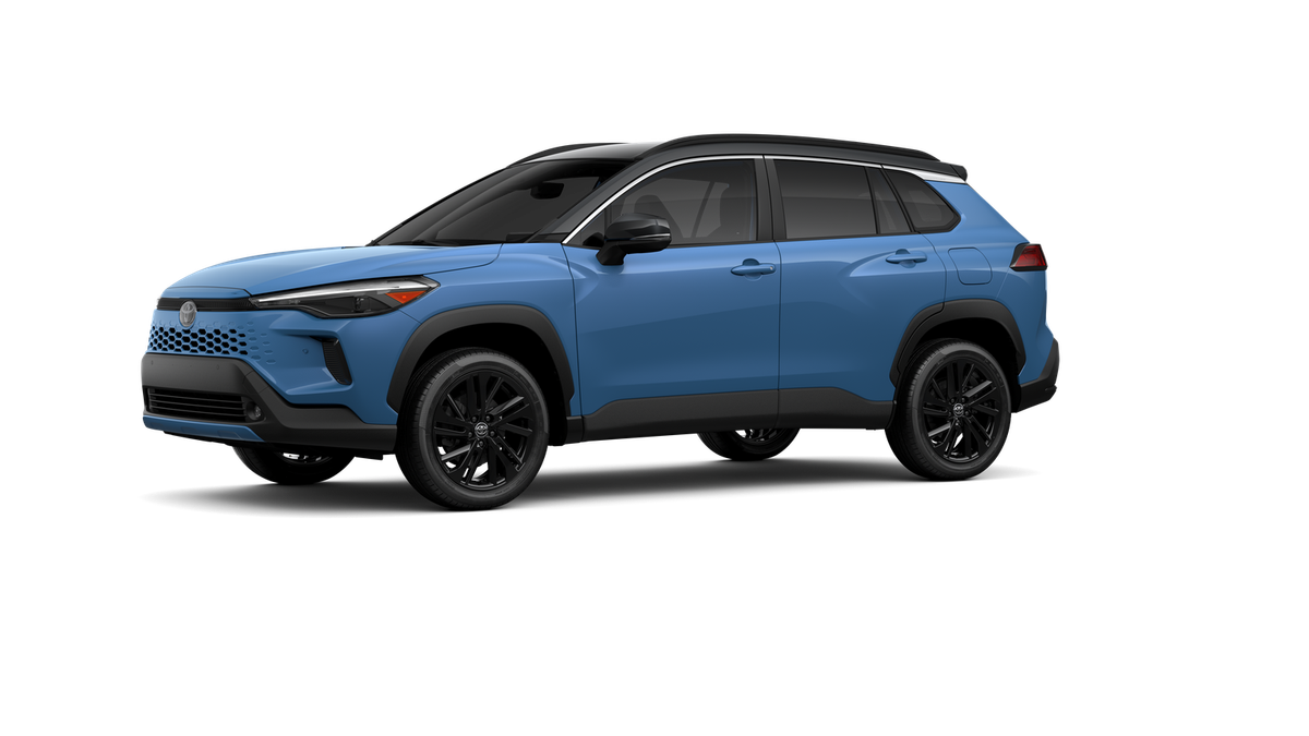 New 2026 Cavalry Blue Toyota Hybrid XSE image 2