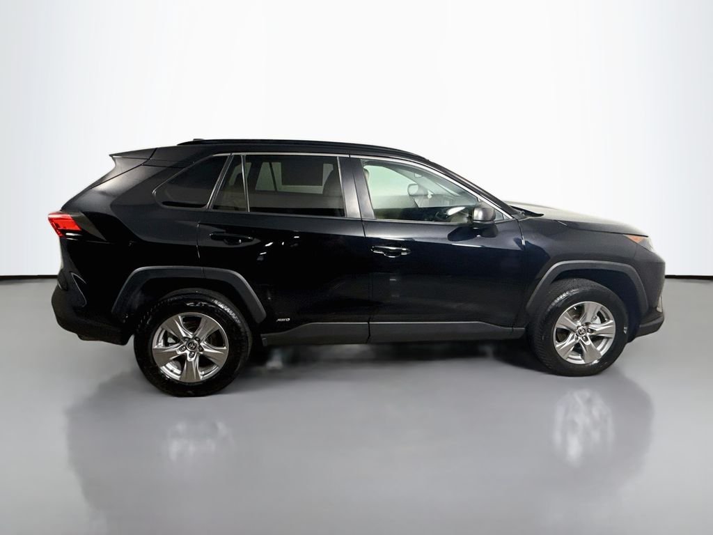 Used 2022 Midnight Black Metallic Toyota Hybrid LE image 8