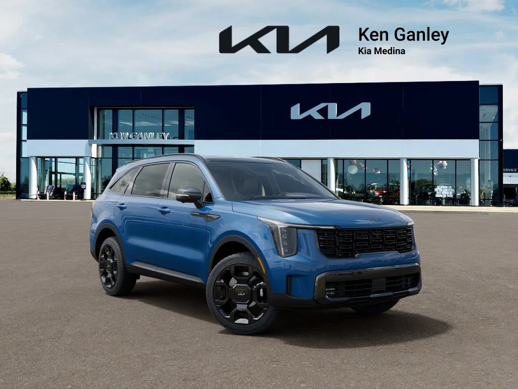 New 2026 Mineral Blue Kia X-Line SX Prestige AWD image 8