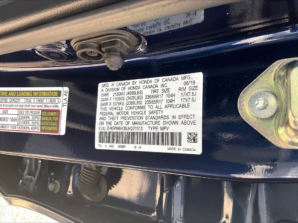 Used 2018 Blue Honda LX image 33