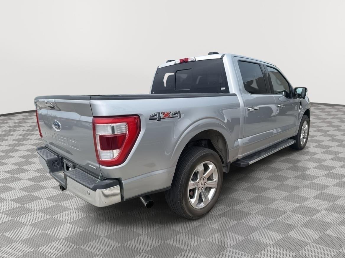 Used 2021 Iconic Silver Ford Lariat image 9