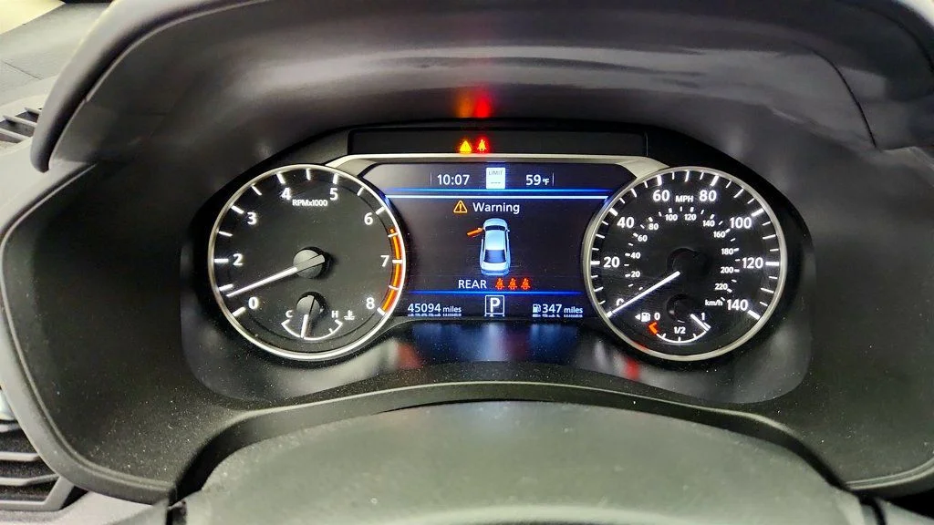 Used 2023 Super Black Nissan 2.5 SV Sedan w/ Moonroof, ProPILOT Assist & 12.3-Inch Touchscree image 14