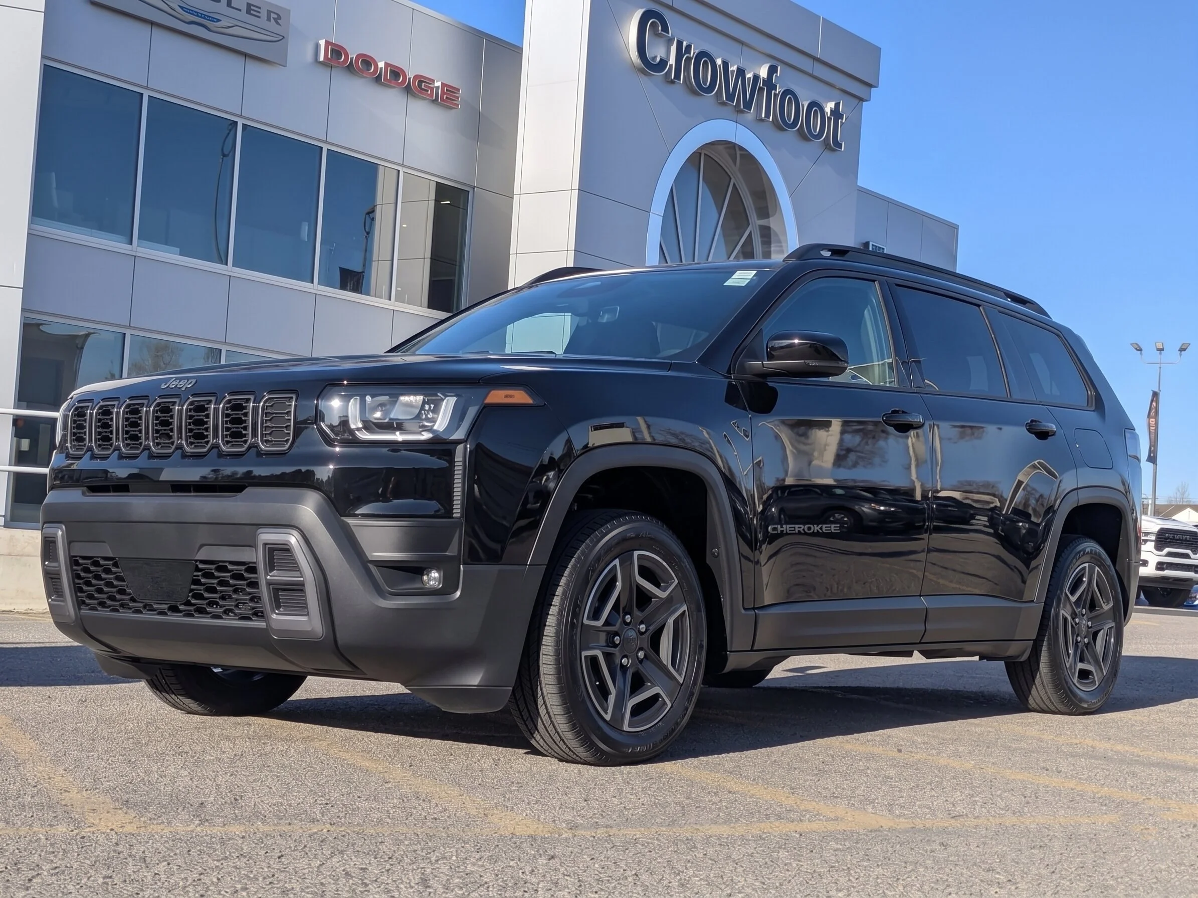 New 2026 Black Jeep Laredo - - Pkg 23F  - Mopar Protect Pkg  - Compact Spare  - 1.6L Turbo Hybrid  & More image 1