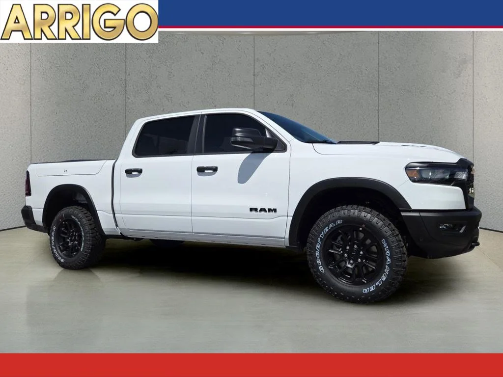 New 2026 Bright White Clear-Coat Exterior Paint RAM Rebel image 1