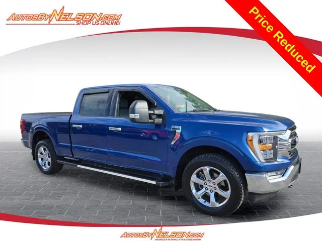 Used 2022 Blue Ford XLT image 1