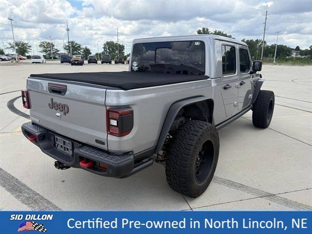 Used 2020 Billet Silver Metallic Clearcoat Jeep Rubicon image 8