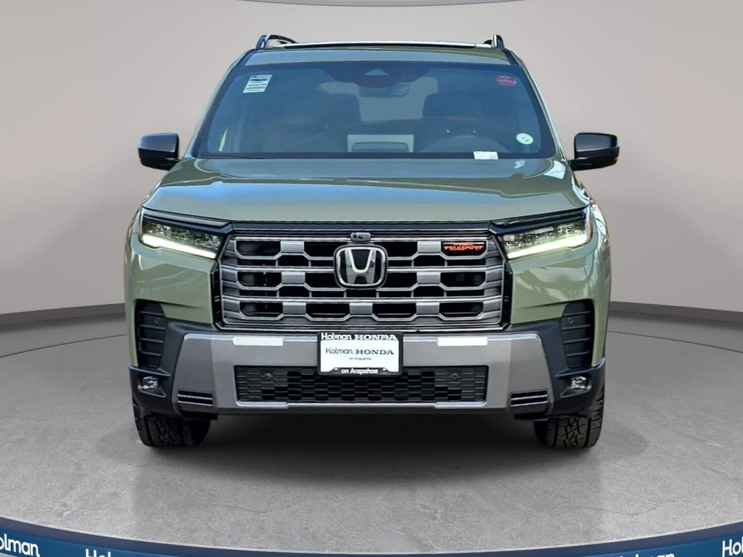 New 2026 Ash Green Metallic Honda TrailSport image 2