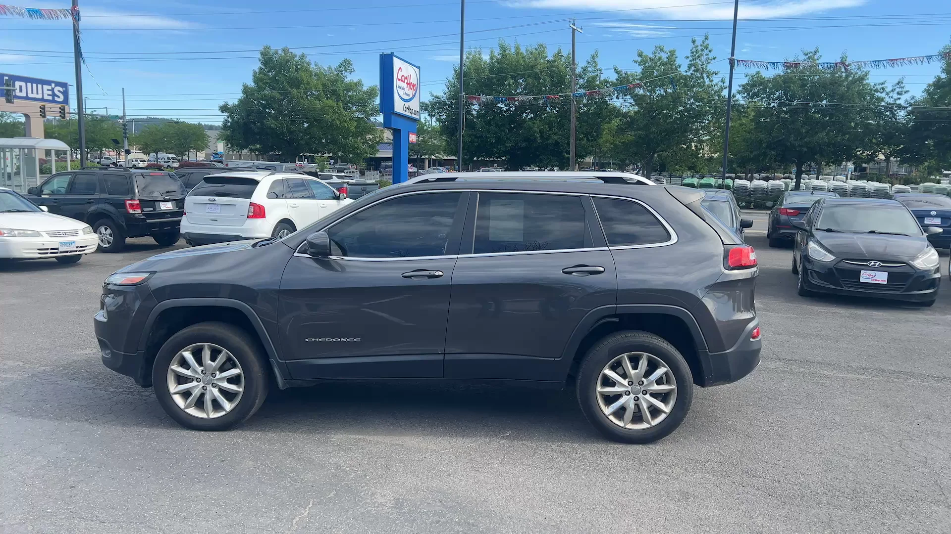 Used 2014 Grey Jeep 4WD LIMIT image 2