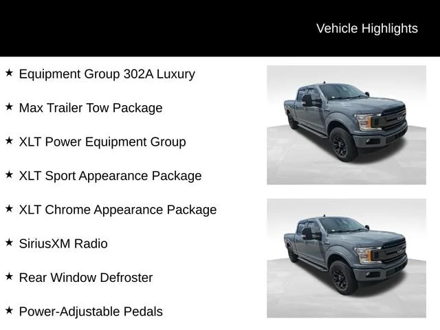 Used 2019 Gray Ford XLT image 4