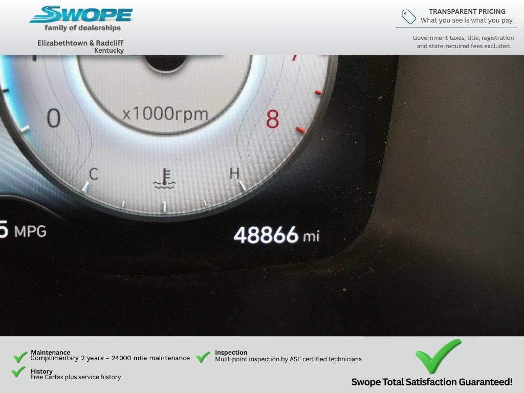 Used 2022 Calypso Red Hyundai SEL image 19