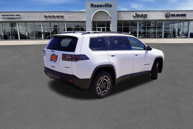 New 2026 Bright White Clear-Coat Exterior Paint Jeep Limited image 3