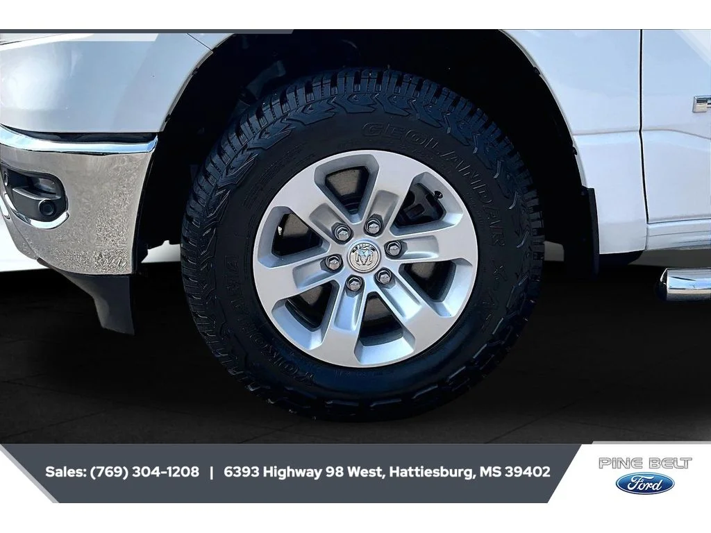 Used 2023 Ivory White Tri-Coat Pearlcoat Ram Laramie image 7