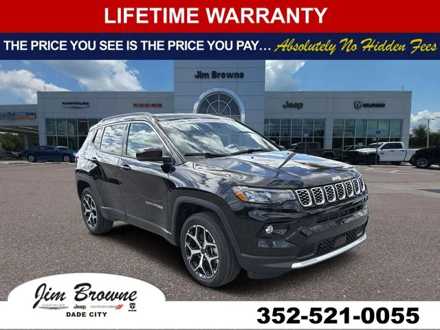 New 2026 Diamond Black Crystal Pearl-Coat Exterior Paint Jeep Limited image 1