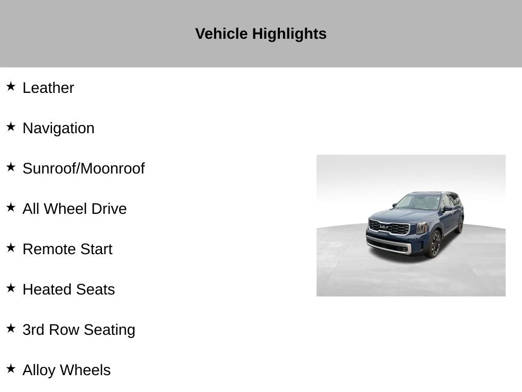 Certified Used 2023 Blue Kia SX-Prestige image 10