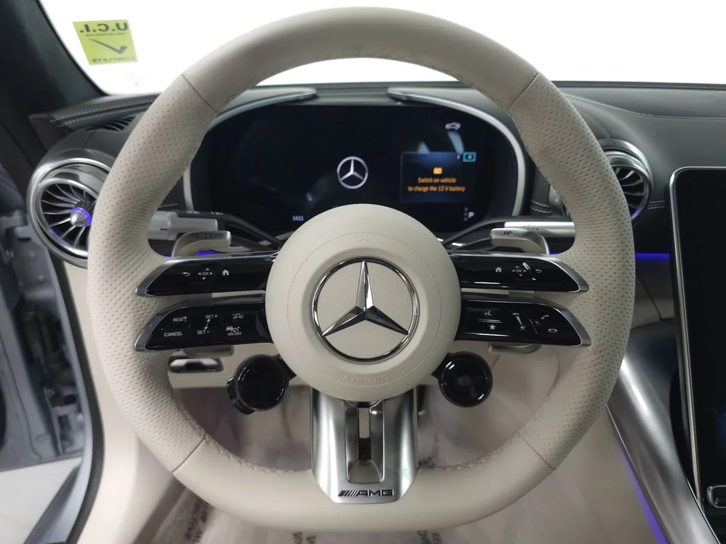 Certified Used 2025 MANUFAKTUR Cirrus Silver MAGNO Mercedes-Benz SL 63 AMG® image 13