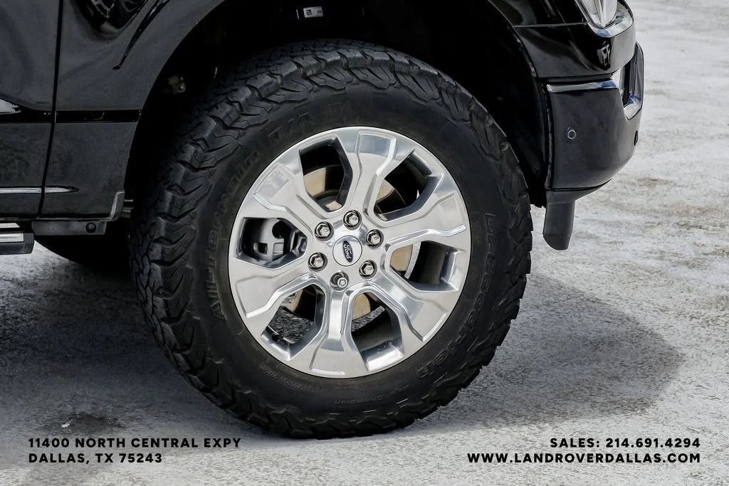 Used 2022 Agate Black Metallic Ford Platinum image 56
