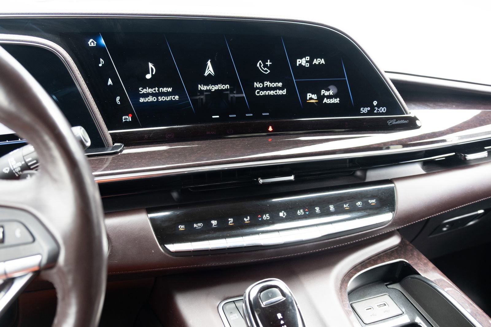 Used 2023 Galactic Gray Metallic Cadillac Sport Platinum image 3